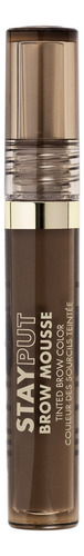Tinta Para Cejas Stay Put Brow Mousse Milani Color 130 Dark Brown