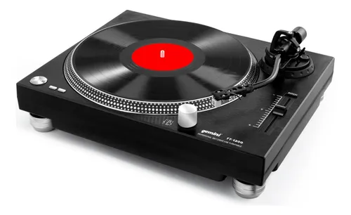 Tornamesa De Vinilo Gemini Sound De 2 Velocidades Con Tracci