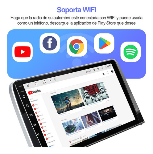 Estéreo 2+32g Para Honda Crv 2017-2020 Cámara Gps Fm Bt Wifi