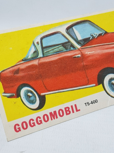 Imagen 6 de 6 de Antigua Figurita Automovilismo 1960 Mag 57822