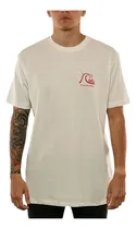 Comprar Remera Quiksilver Lifestyle Hombre The Original Bs Hueso Blw