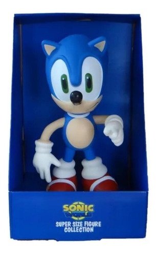 Boneco Sonic The Hedgehog Grande Original Sega 25cm