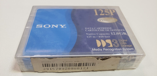 Fita Dat Sony 12gb\24gb Dgd 125p Dds-3