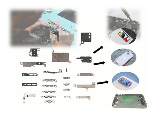 Kit Completo De Tornillos Para Teléfonos 6s-12promax