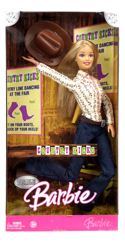 Barbie Country Kicks Posable 2006 Edition