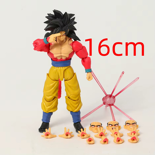 Muñeco Pelicula Dragon Ball Z Super Heroes Daima Goku Ssj 4 (Reacondicionado)