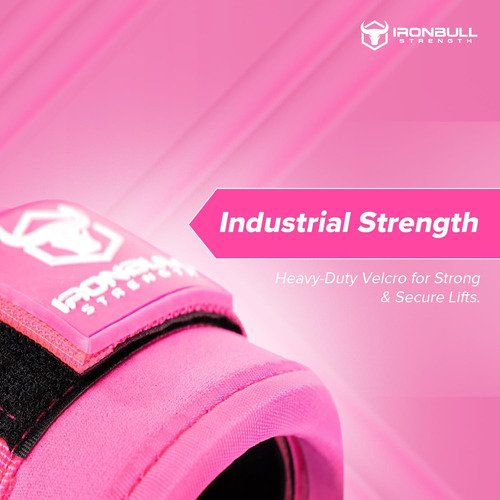 Tobillera Iron Bull Strength, De Neopreno, Rosa Neón