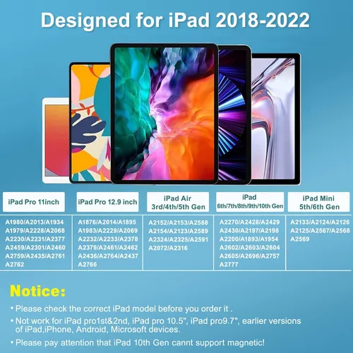 Lapiz Optico Jamjake Id718 Para iPad De 9.a Y 10.a Genera...