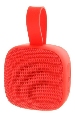 Parlante Portátil Bluetooth - Xtech - 16hrs - Xts-614 Color Rojo