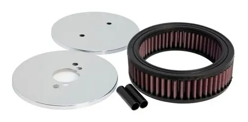 Filtro De Aire Universal K&N RU-1390 - Ovalado, Conexión 62 Mm 20°, Lavable Y Reusable, Para Coche Y Moto