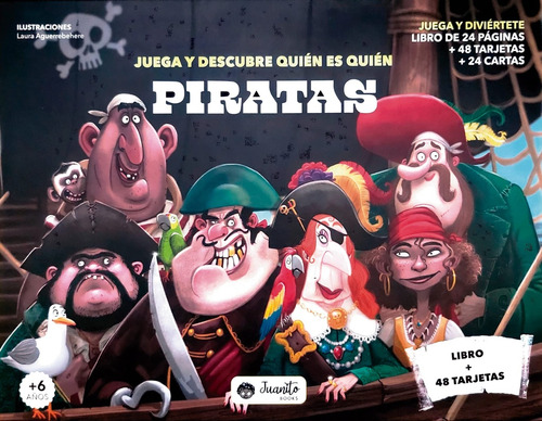 Juega Y Descubre Quién Es Quién. Piratas - Juanito