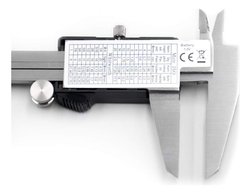 Calibrador Digital Electrónico Lcd 0-20 Cm Conversión Mm Pul