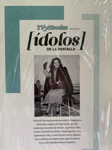 Revista Tvynovelas Ídolos De La Pantalla / María Félix