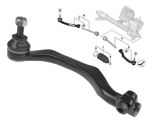 Terminal Direção Mini Cooper 1.6 S 2011-2015