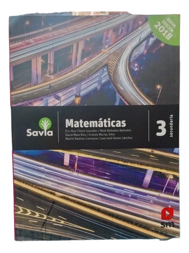 Matemáticas 3. Secundaria Savia Nme Sm