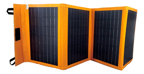 Panel Solar Portátil 20w 6v Plegable Camping Impermeable Color Default Title