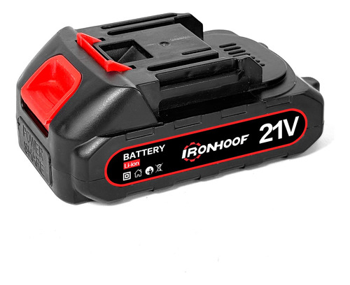 Bateria De Íon De Lítio 2ah Interface Compatível Com Makita