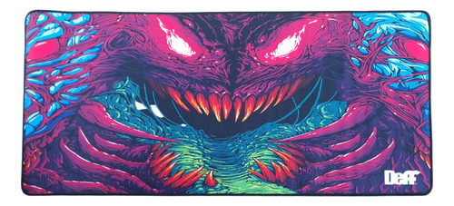 Mouse Pad Gamer Ser Maligno Piraña  90x40 Xl Mousepad Diamac