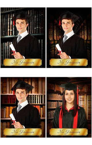 30 Plantillas Graduacion Editables Psd 6x8