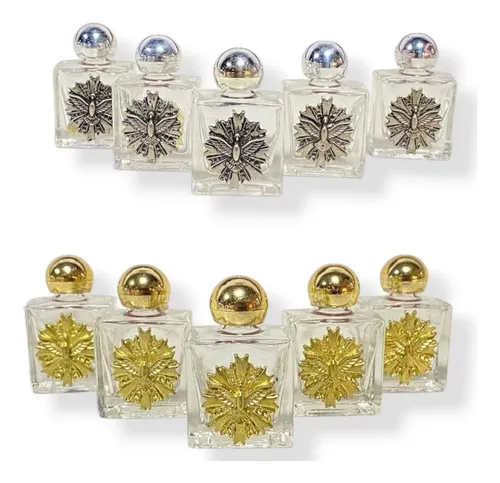 comprar Kit 10 Porta Água Benta Divino Espirito Santo De Vidro