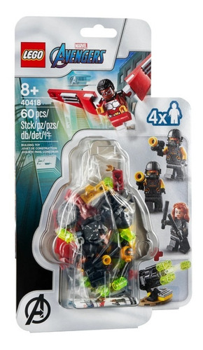 Lego Marvel 40418 Falcon & Black Widow Team Up Nvo Env Grati