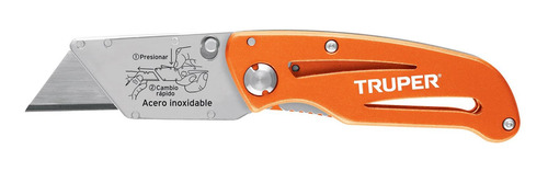Navaja Plegable Cuerpo Metálico 6 Pulgadas Truper 101101
