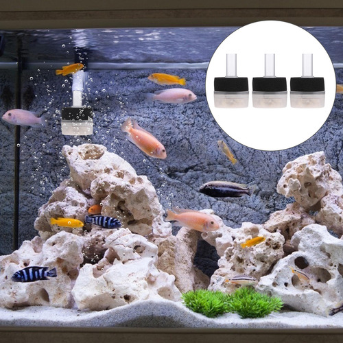 Pecera Pequeña Spong Filter, 3 Unidades