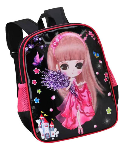 Mochila Infantil A La Moda, Impermeable, Para Niñas, S Bl [u