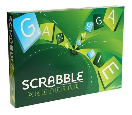 Scrabble Juego De Mesa Original Mattel