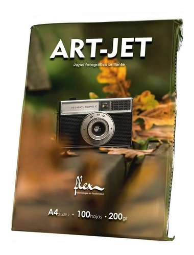 Papel Fotográfico Brillante A4 Art-jet® 200gr Flex A4 X 100h