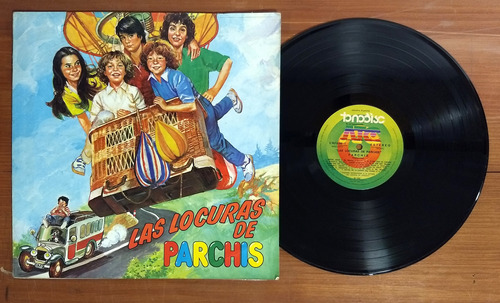 Parchis Las Locuras De Parchis 1982 Disco Lp Vinilo