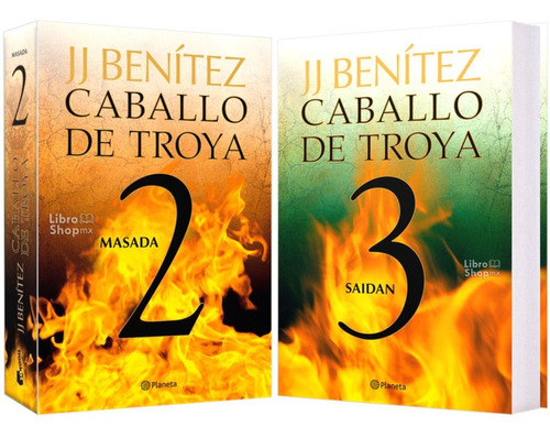 Caballo De Troya: 2 Masada + 3 Saidan (2 Libros)