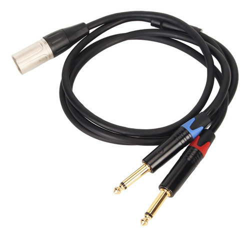 Cable Divisor Dual De 1/4 De Pulgada A Xlr Y, 6,35 Mm, Ts Mo