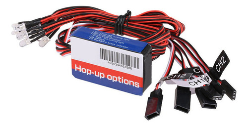 Jj 2x De Luces Intermitentes Led A Escala 1/10 Rc Compatible