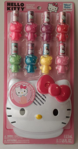 Set De Esmalte De Uñas Sanrio De Hello Kitty