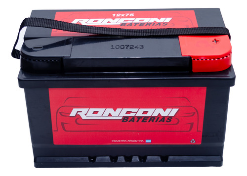 Bateria Ronconi 12x75 Utilitarios Kangoo Partner Berlingo