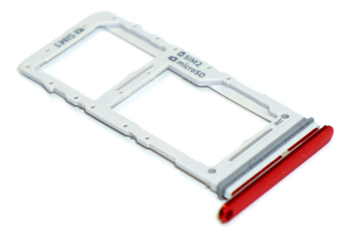 Bandeja Charola Dual Sim Sd Para Galaxy S20 Ultra G988 Rojo