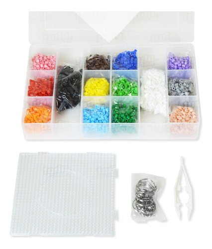 Kit Estuche Básico 4000 Hama Beads Midi 5mm - Todo Pixeles