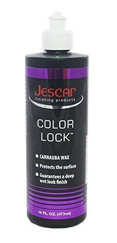 Cuidado De Pintura - Jescar Color Lock Carnauba Cera 16 Oz