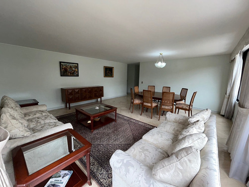 Metro El Golf, 3dorm.+3baños + 2estac +1bod. -amoblado Codjc
