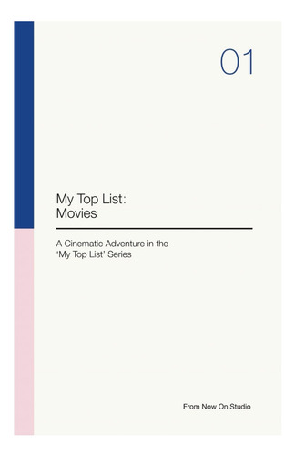 Livro: My Top List: Movies: A Thrilling Game That Turns Movie Rankings Into An Epic Adventure.