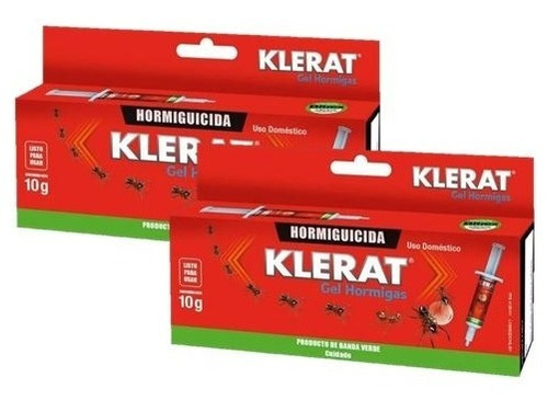 Pack Gel Para El Control Y Exterminio De Hormigas,klerat 10g