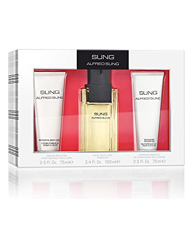 Alfred Sung Women's Fragrance 3 Piece Gift Fdkb2