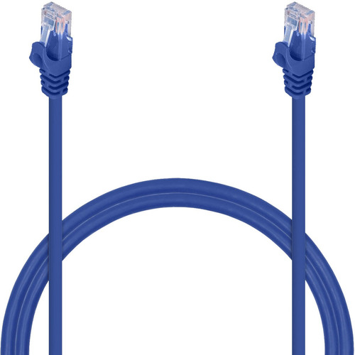 Cabo De Rede Internet Rj45 Azul 15m Montado Grimpado Mbtech