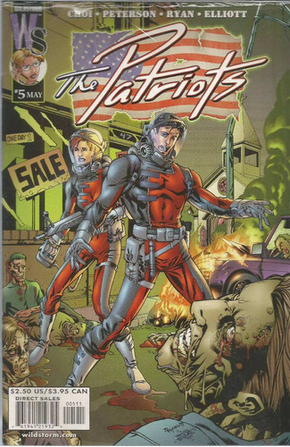 Comic Americano: The Patriots N° 05 - Wildstorm 5 Bonellihq 