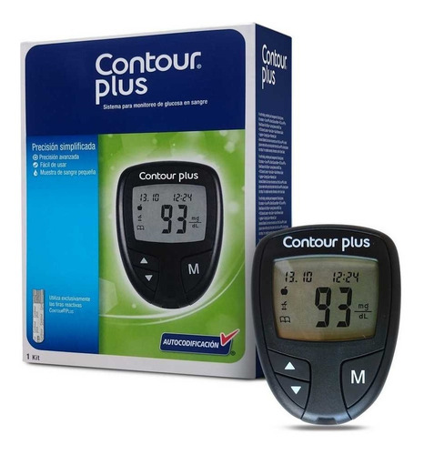 Contour Plus Glucometro De Bayer Kit Medidor