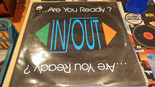 In Out Are You Ready Vinilo Maxi Spain 1994 Euro