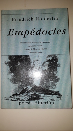 Empédocles, Friedrich Holderlin 