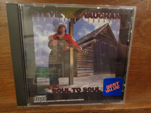 Stevie Ray Vaughan Soul To Soul Cd Usa 1