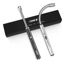Comprar Set De 2 Encendedores Electricos Recargables Uso Multiples